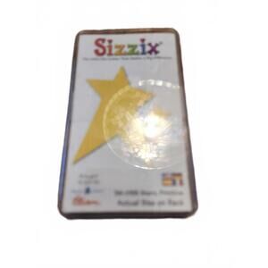 Sizzix die cut star